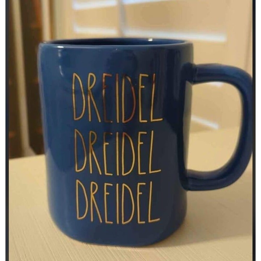 RAE DUNN DREIDEL Mug- New!